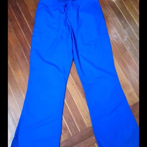 Cherokee Work Wear Royal Blue Scrub Pants