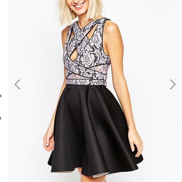 Mini skater dress