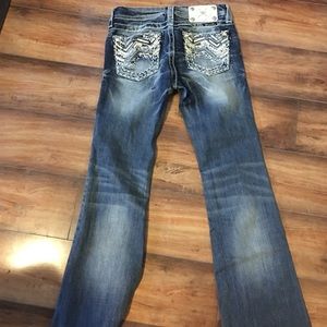 Kids Light Miss Me boot cut jeans