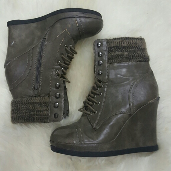 Wedge Ankle Boots