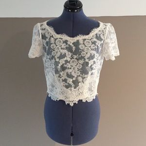 Lace Wedding  Dress Top