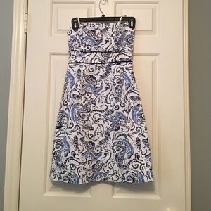 Vineyard Vines Strapless Dress
