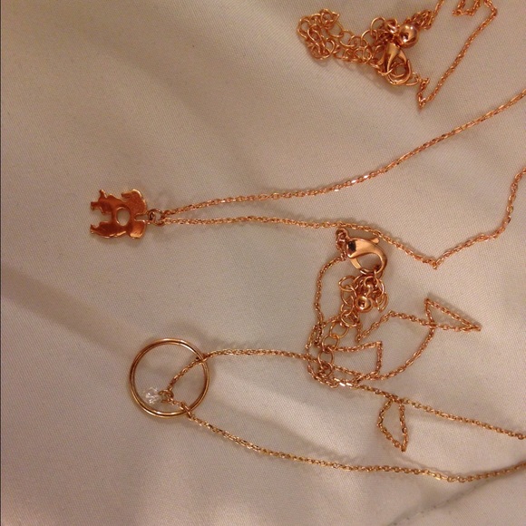 Two rose gold necklaces - Picture 1 of 1