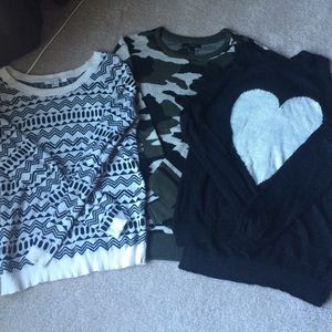 Knit sweater bundle