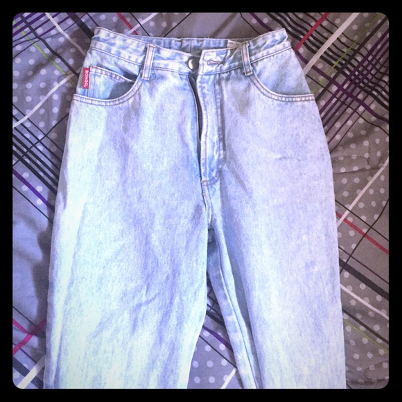 High-waisted Bongo jeans