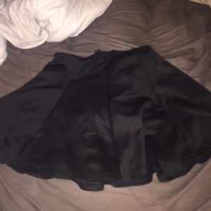 Black Skater Skirt