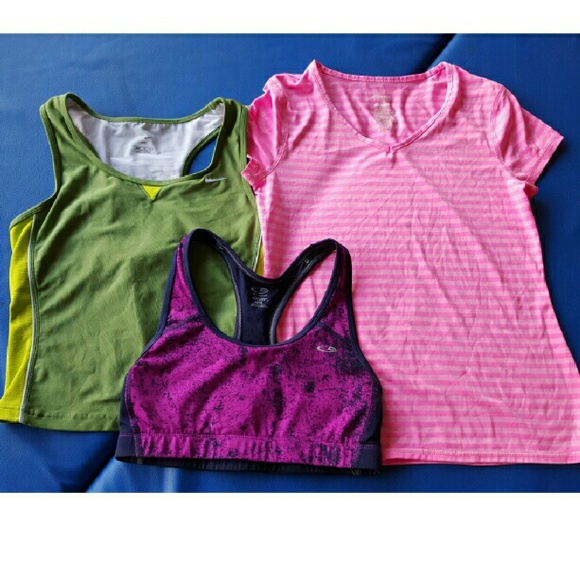 Champion Sports Bra Workout Fitness Active Wear