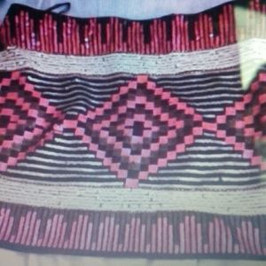 RESERVED sequin skirt