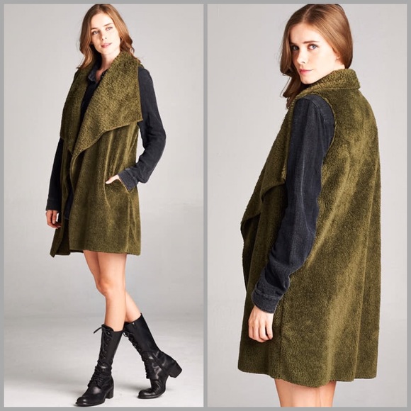 Valencia Drape Lapel Vest - Picture 2 of 4