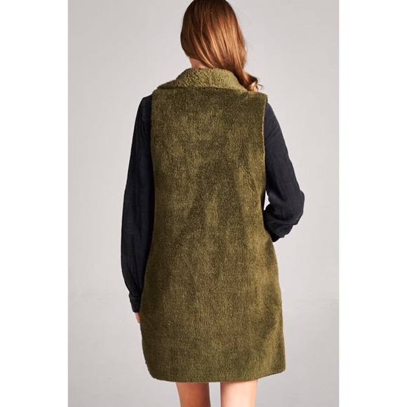 Valencia Drape Lapel Vest - Picture 3 of 4