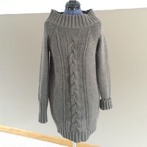 Long sweater dress from Zara