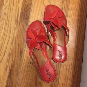 Flower flip flops for fun