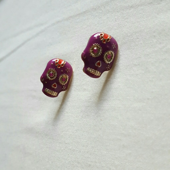 Jewelry - Sugar skull earrings