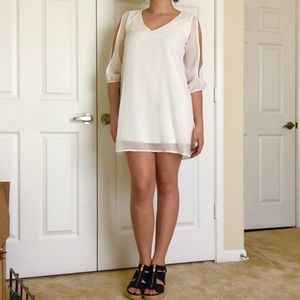 White Mini Dress