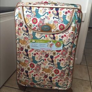 Cute Lily Bloom Suit Case