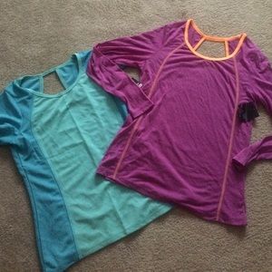 2 Marika Tek shirts. Size small. NWT