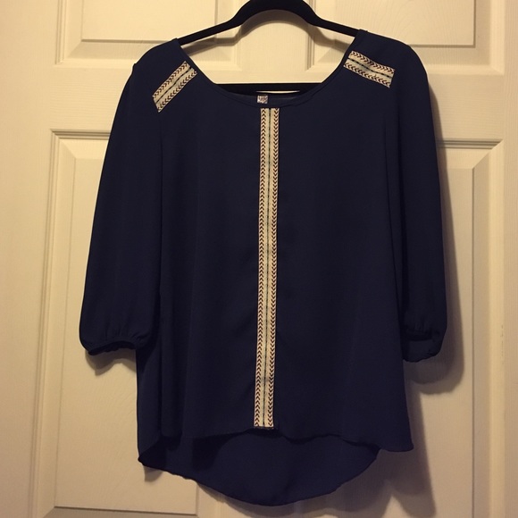 Navy Top