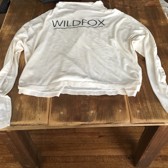 Wildfox long sleeve shirt.