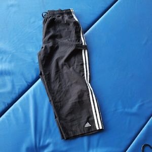 Adidas Workout Capris pants Black crop
