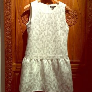 DKNY cotton/silk brocade dress