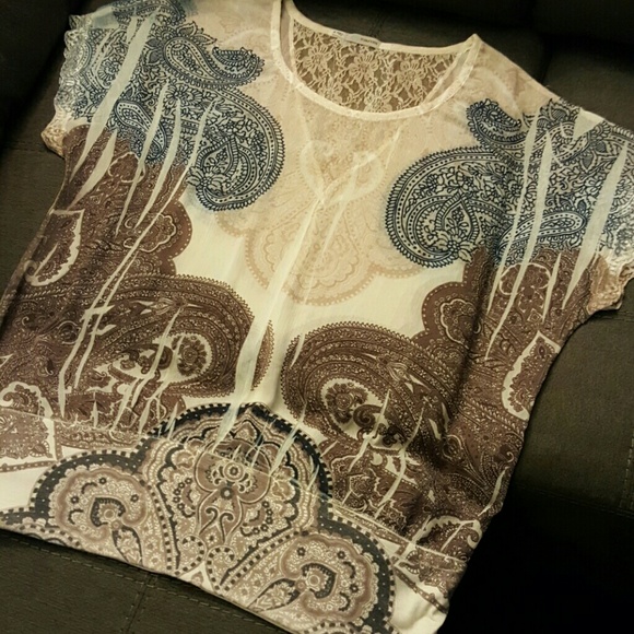 Sheer Too with Lace Details