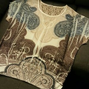 Sheer Too with Lace Details