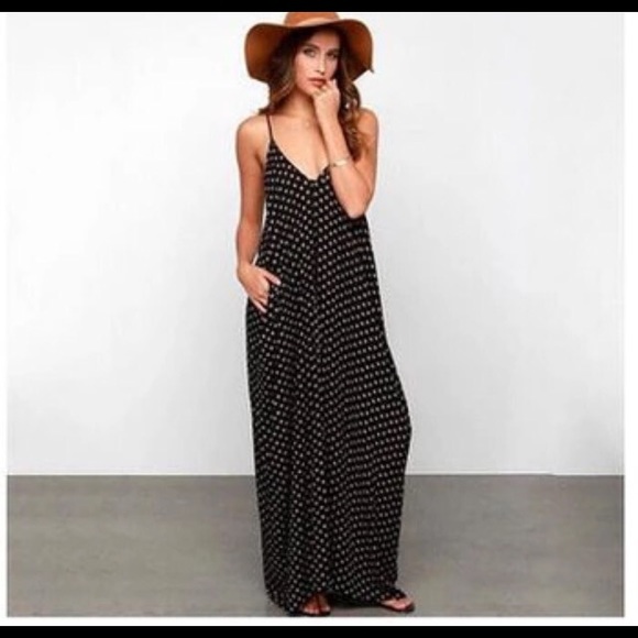 Polka dot sun dress