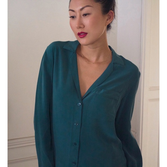 Super Soft Silk Equipment Blouse