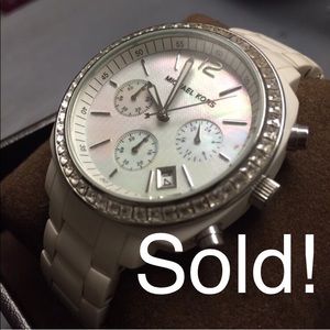 Michael Kors White Watch