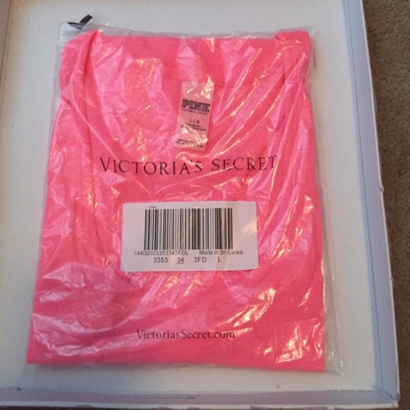 Pink by Victoria secret tank top! - Picture 2 of 2
