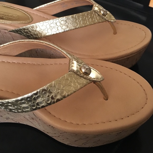 Coach wedges - Picture 3 of 3
