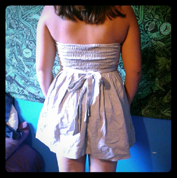 Tan dress