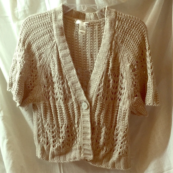 H&M Grey Knit Coverup