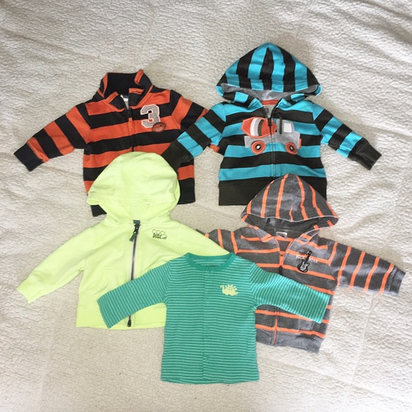 Carter's Other - (5) Baby boy jacket lot size 3 months