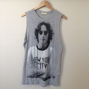 John Lennon NYC tank
