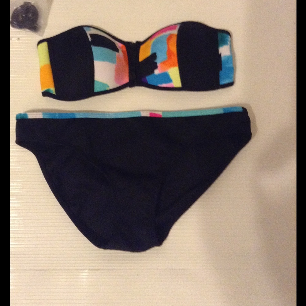 Sold New Anne Cole snow cone neoprene bikin