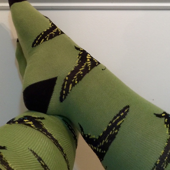 Peony + Moss Knee Highs Butterflies - Picture 2 of 4