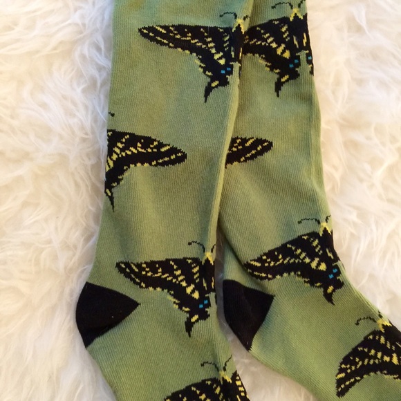 Peony + Moss Knee Highs Butterflies - Picture 4 of 4