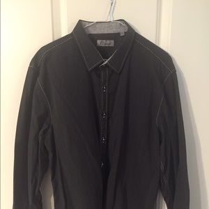 7 diamonds XXL fitted long sleeve shirt - awesome