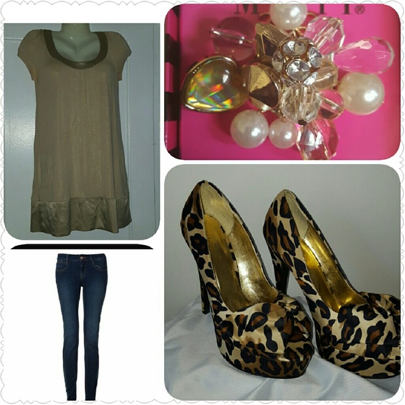 Stretch Rings in Crystal and Rhinestone - Picture 4 of 4