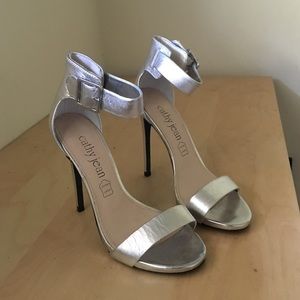 Silver Heels (worn once)