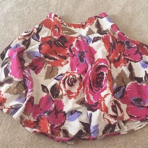 Forever 21 Flower Skirt