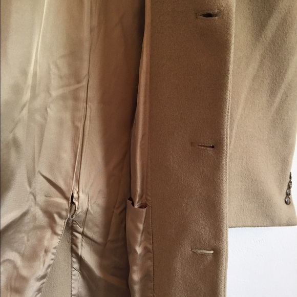 Men's Cashmere Blend Tan Camel Coat