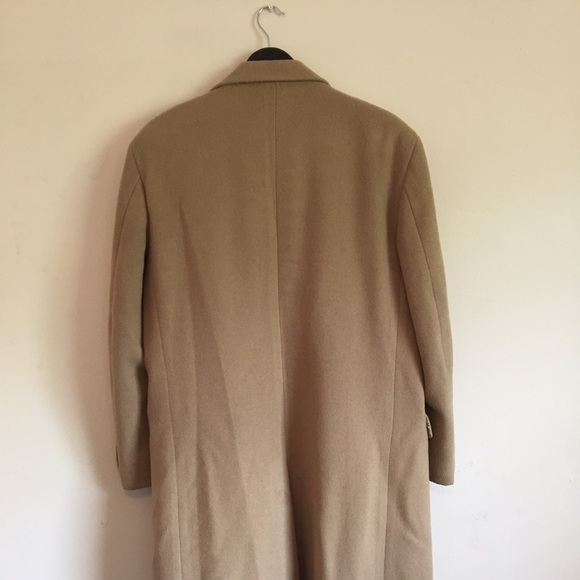 Men's Cashmere Blend Tan Camel Coat
