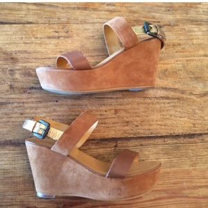 Barneys New York Wedge Sandals