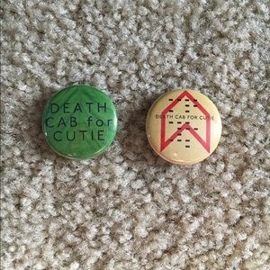 Death Cab for Cutie pins Death Cab for Cutie pins