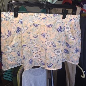 Floral Flowy Shorts