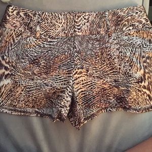 Alice and Olivia silk shorts