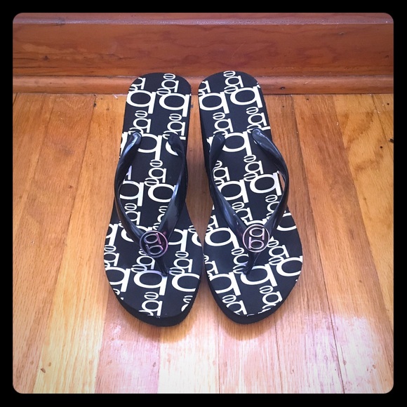 Sold-Bebe platform wedges size 8