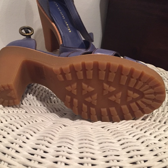 Marc Jacobs blue leather shoes. Size 40 new - Picture 2 of 3